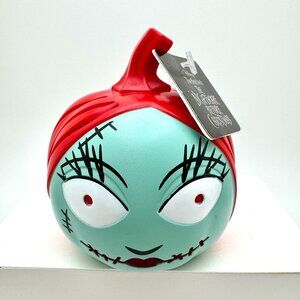 Nightmare Before Christmas Halloween Blow Mold Sally Pumpkin Head NWT